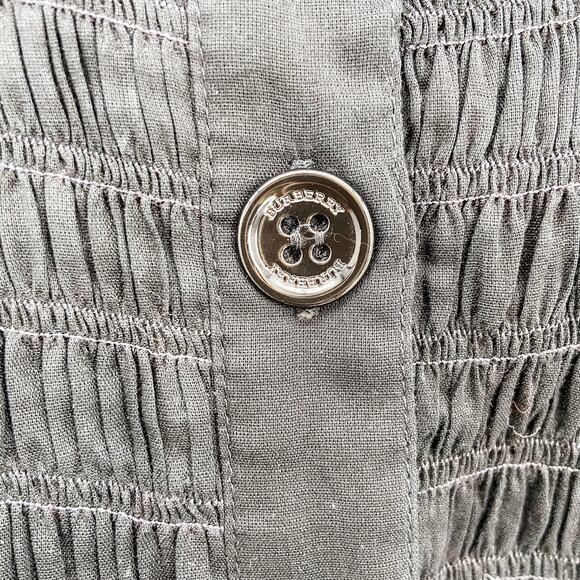 Burberry Dress Shirt Summer Womens Black US 4 Black Midi Knee Length Flare Skirt - Picture 12 of 12